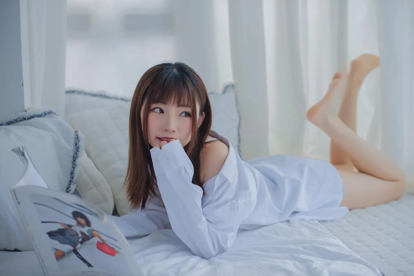 绮太郎_Kitaro – NO.27 白衬衫 [47P]插图7